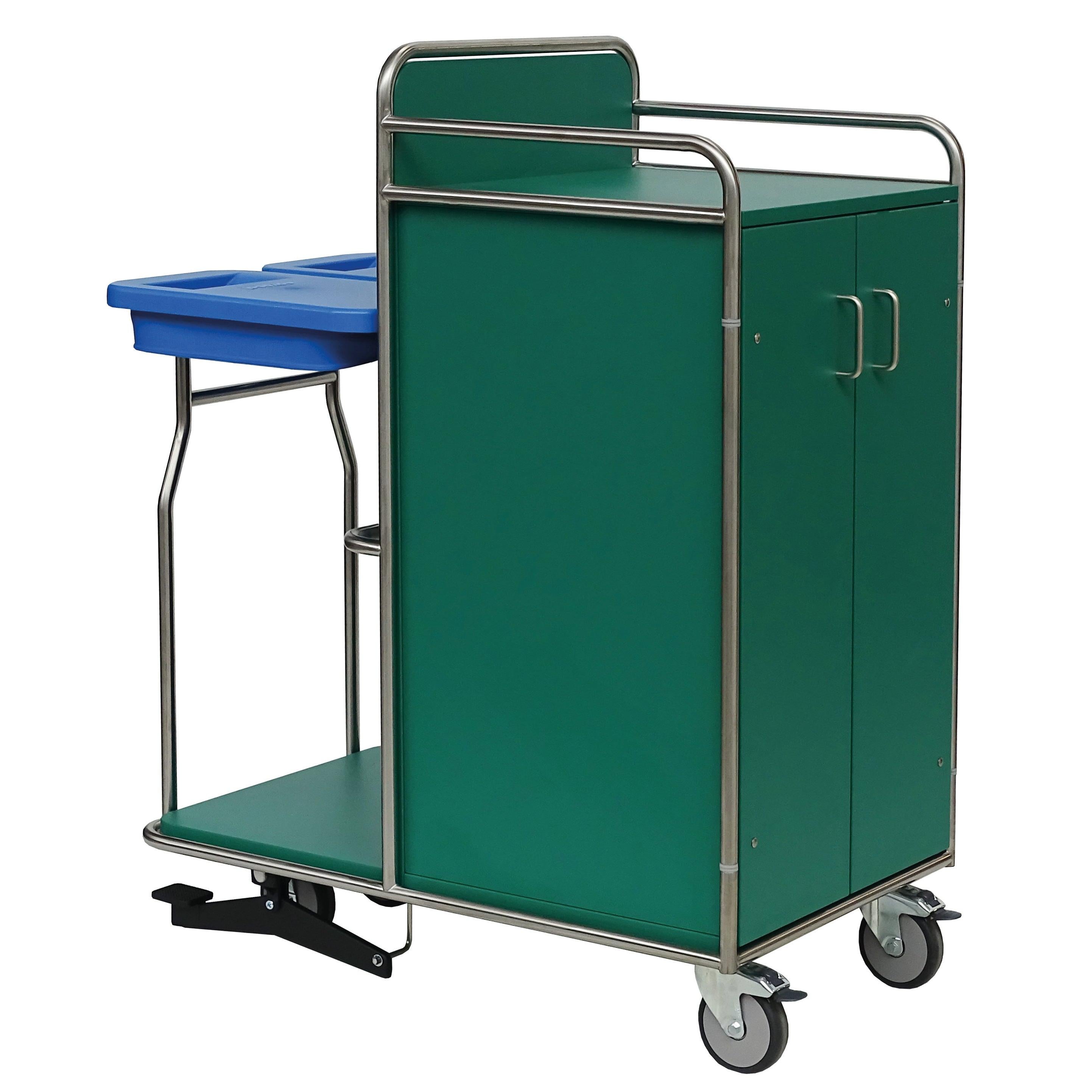 Novocal Stationswagen Rahmen: Edelstahl Sämtliche Rohrverbindungen sind  rundum verschweißt | Packung (1 Stück)