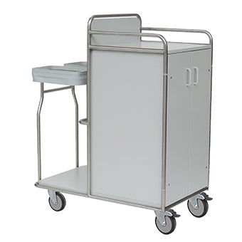 Novocal Stationswagen Rahmen: Edelstahl Sämtliche Rohrverbindungen sind  rundum verschweißt | Packung (1 Stück)