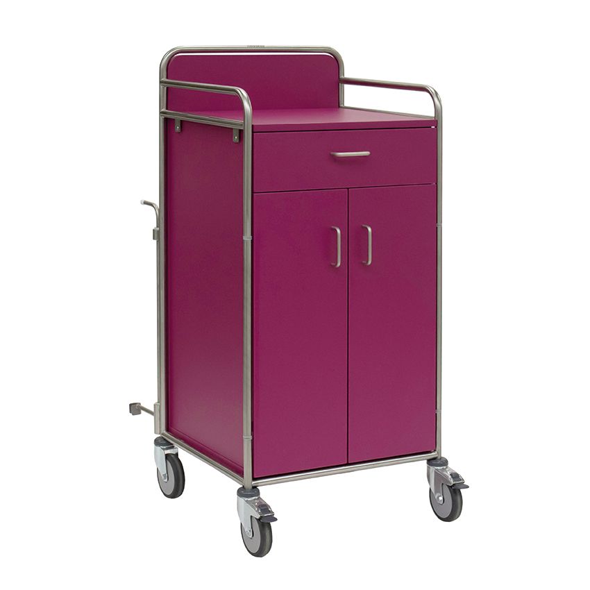 Novocal Stationswagen Rahmen: Edelstahl Sämtliche Rohrverbindungen sind  rundum verschweißt   Ho | Packung (1 Stück)