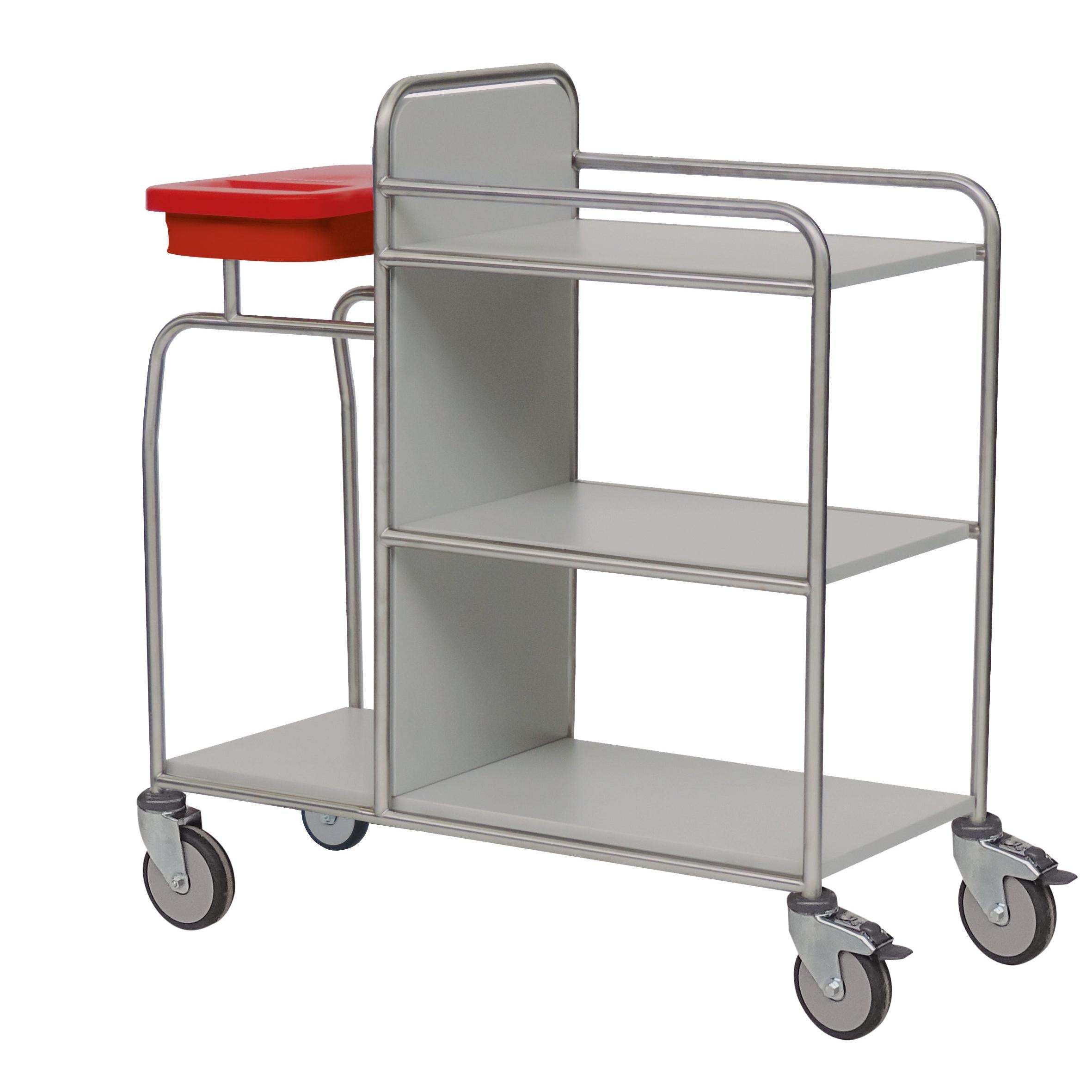 Novocal Stationswagen Rahmen: Edelstahl Sämtliche Rohrverbindungen sind  rundum verschweißt   1 | Packung (1 Stück)