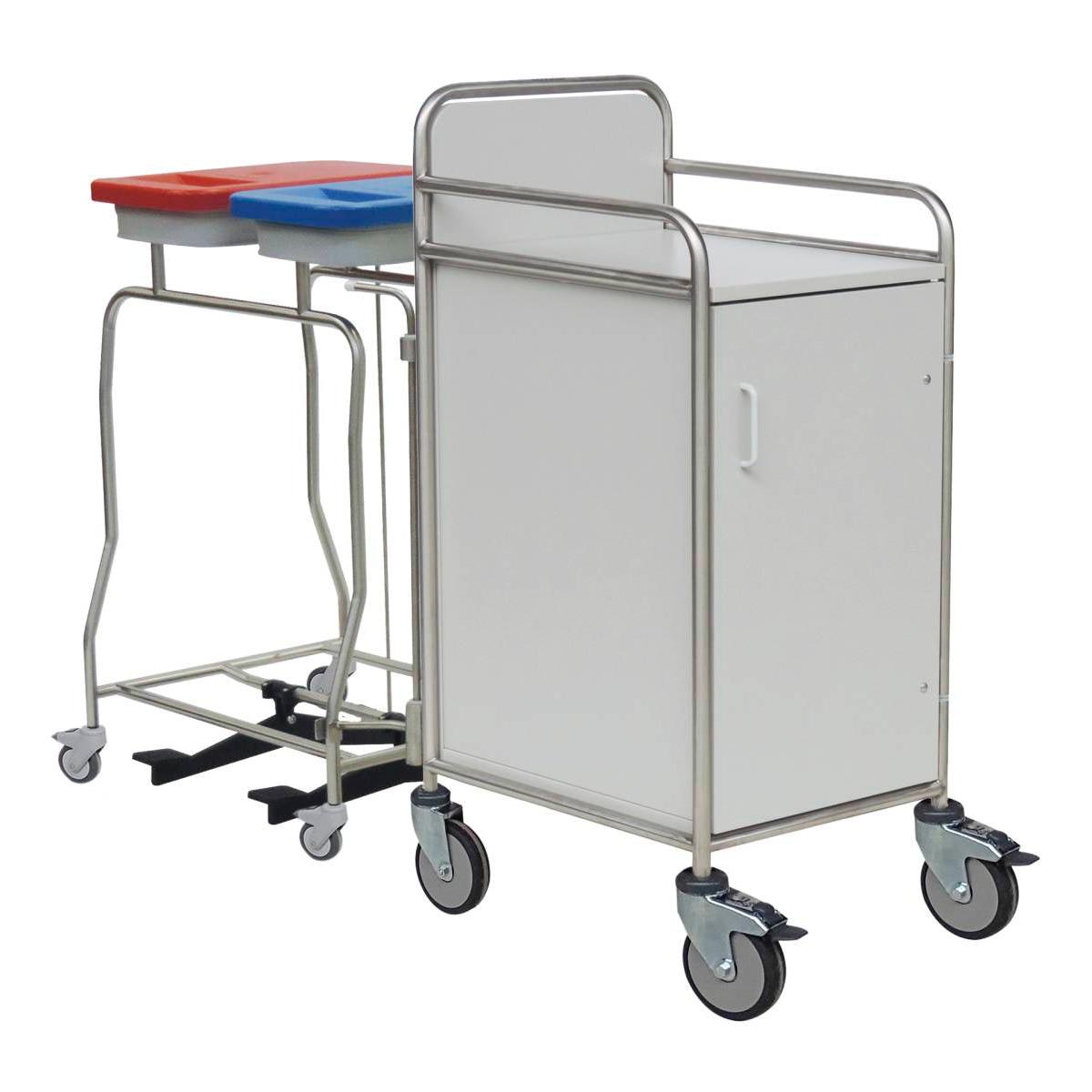 Novocal Stationswagen Rahmen: Edelstahl Sämtliche Rohrverbindungen sind  rundum verschweißt   1 | Packung (1 Stück)