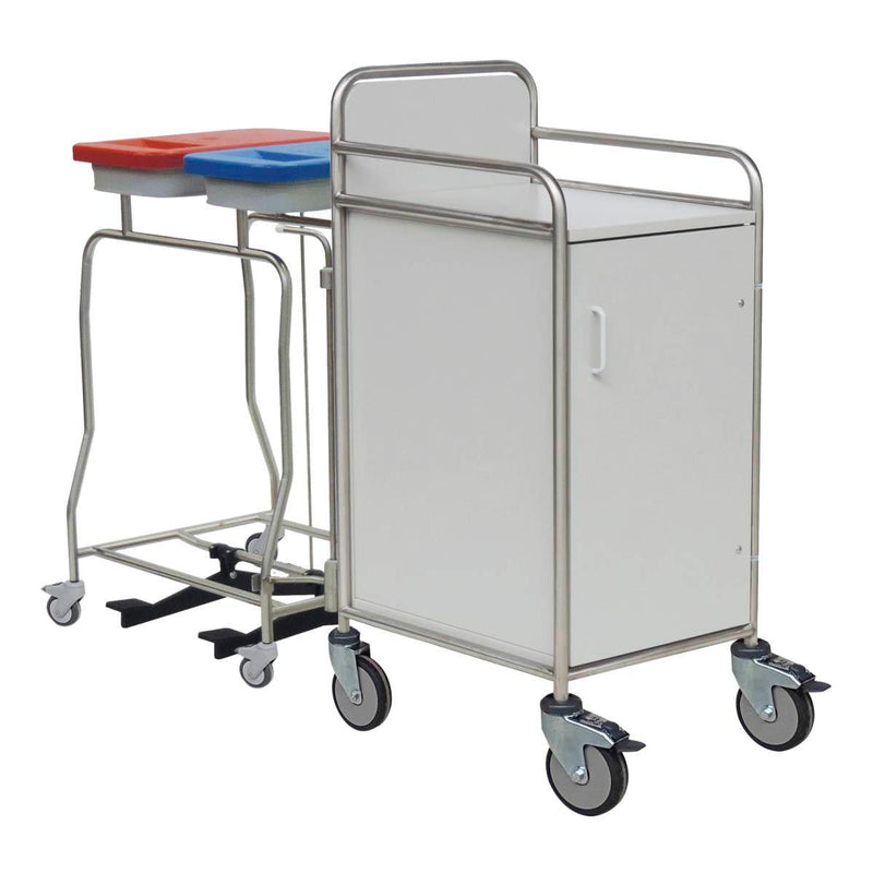 Novocal Stationswagen Rahmen: Edelstahl Sämtliche Rohrverbindungen sind  rundum verschweißt   1 | Packung (1 Stück)-zoom-