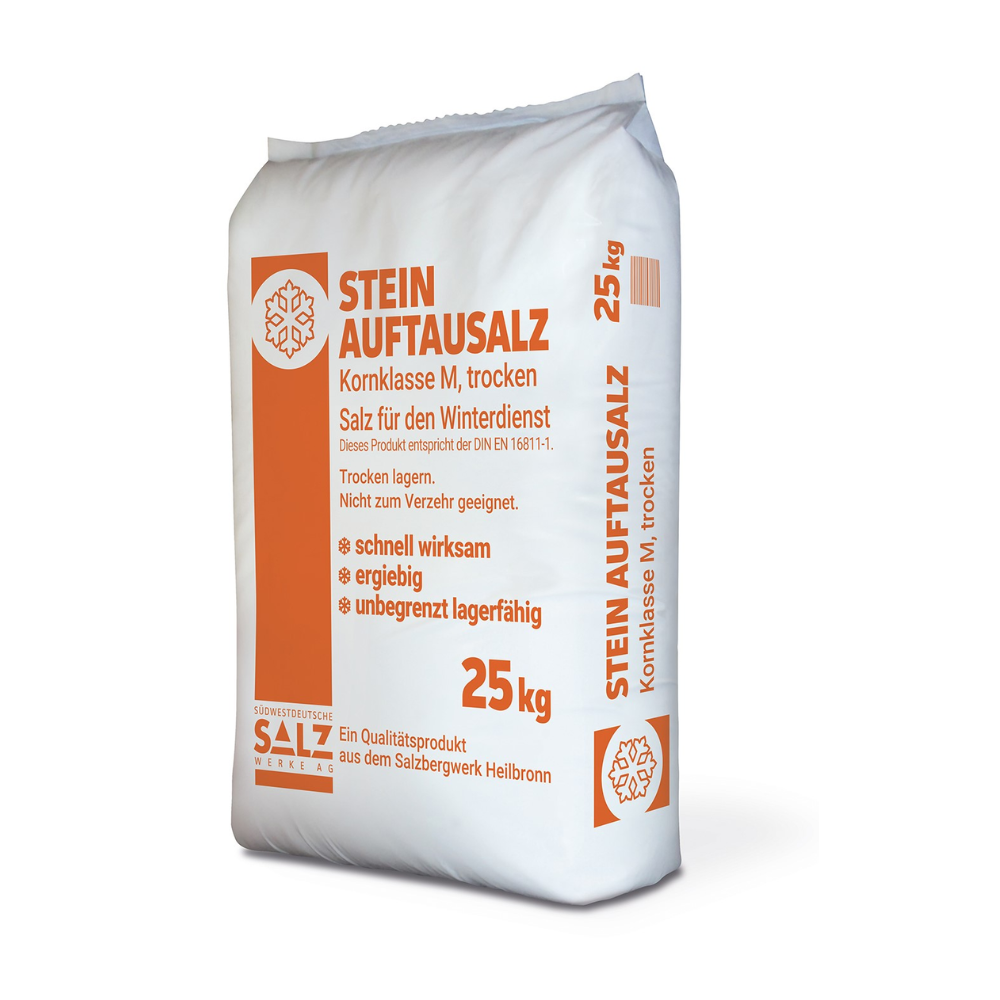 SWS Stein-Auftausalz Streusalz Kornklasse M | Sack (25 kg)-1