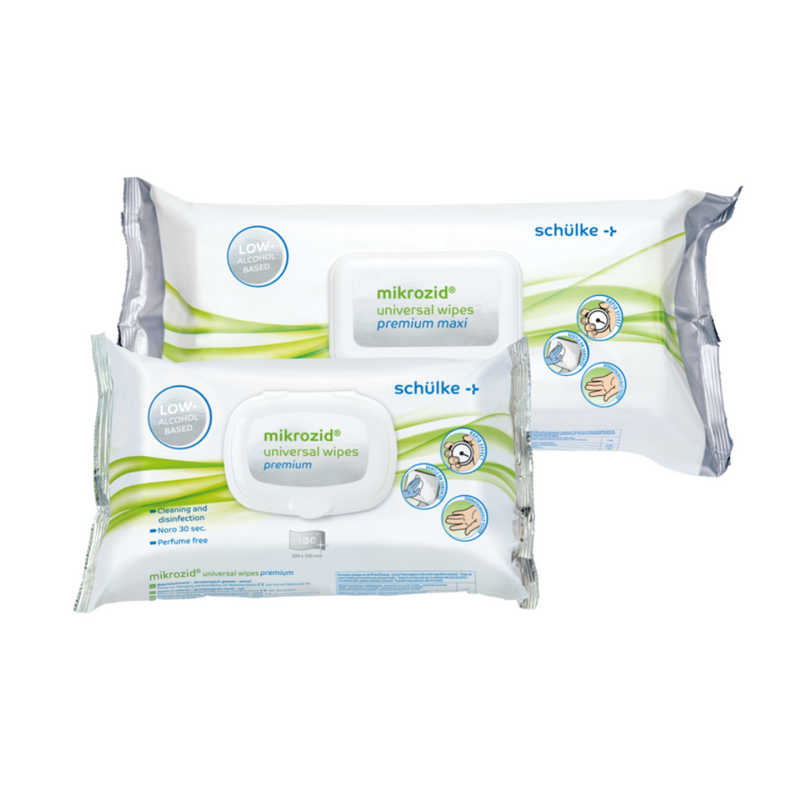 Schülke Mikrozid® universal wipes Desinfektionstücher premium-zoom-
