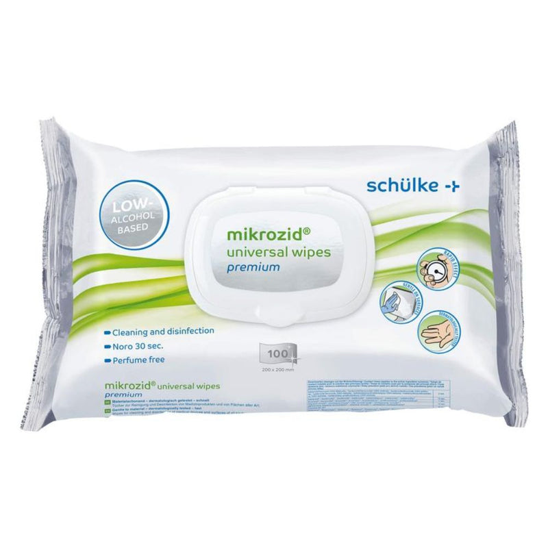 Schülke Mikrozid® universal wipes Desinfektionstücher premium-zoom-