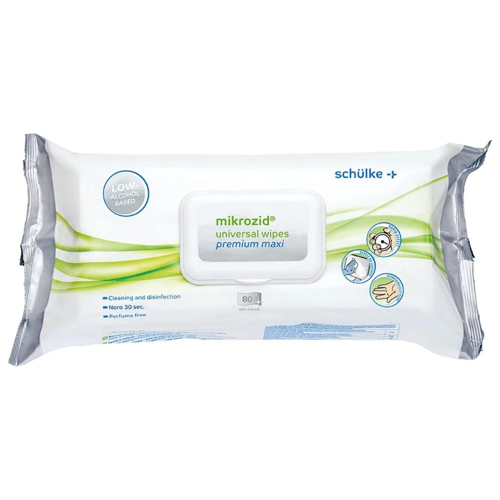 Schülke Mikrozid® universal wipes Desinfektionstücher premium-zoom-2