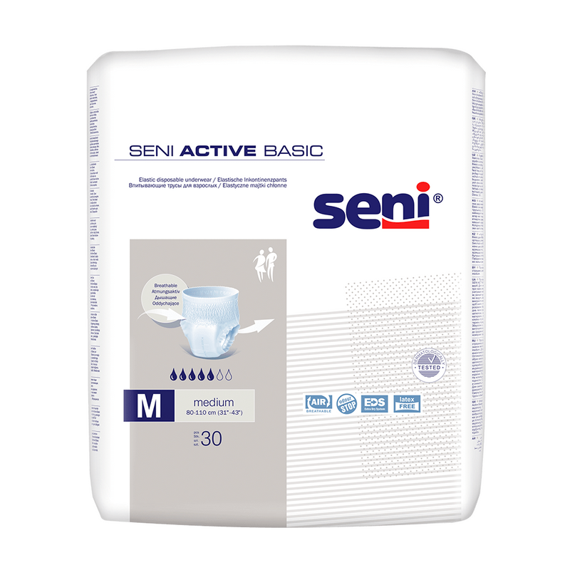 Seni Active Basic Inkontinenzpants, Größe M-XL-zoom-