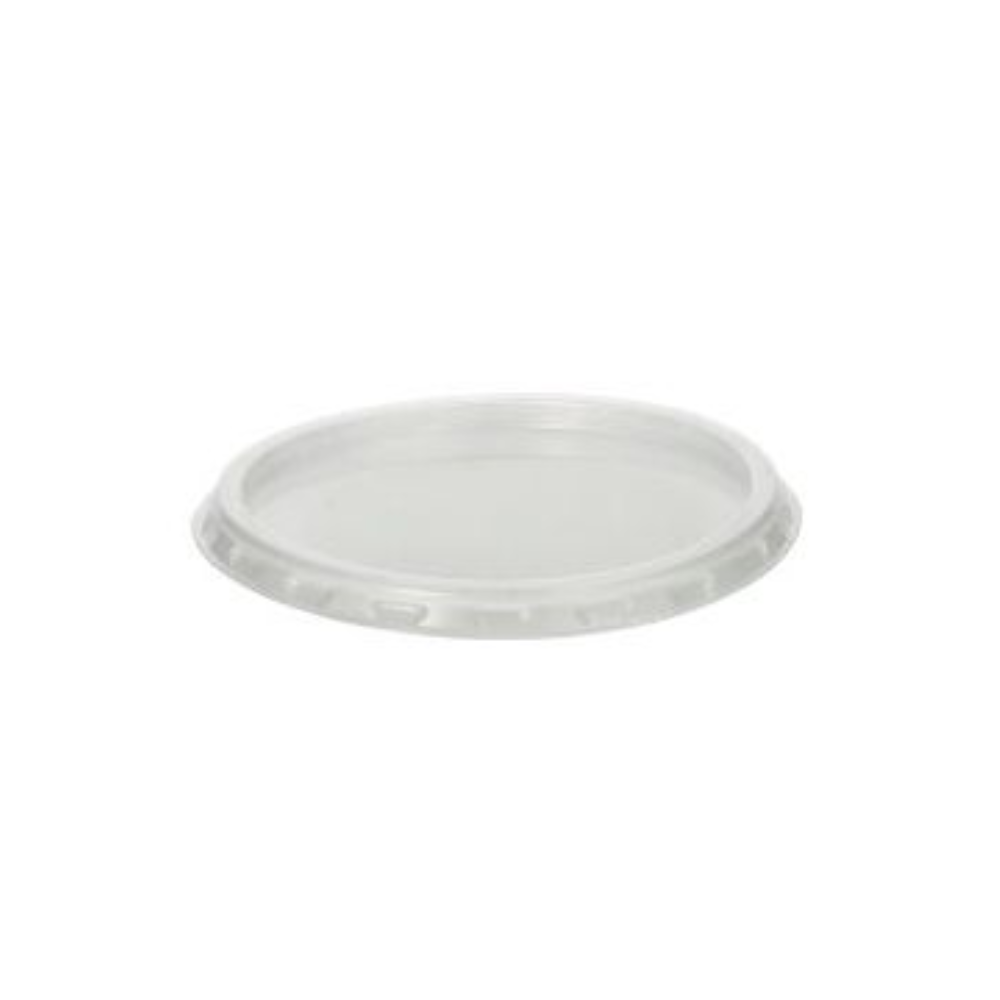 Starpak Deckel für Dressingbecher PP rund Ø 7,1 cm · 0,5 cm transparent | Folie (50 Stück)-1