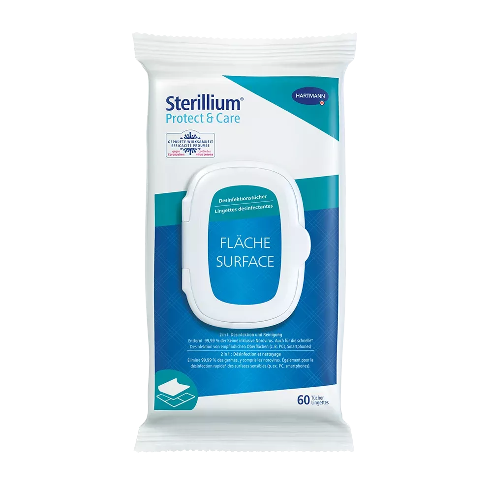 Hartmann Sterillium® Protect & Care Desinfektionstücher für Flächen Softpack