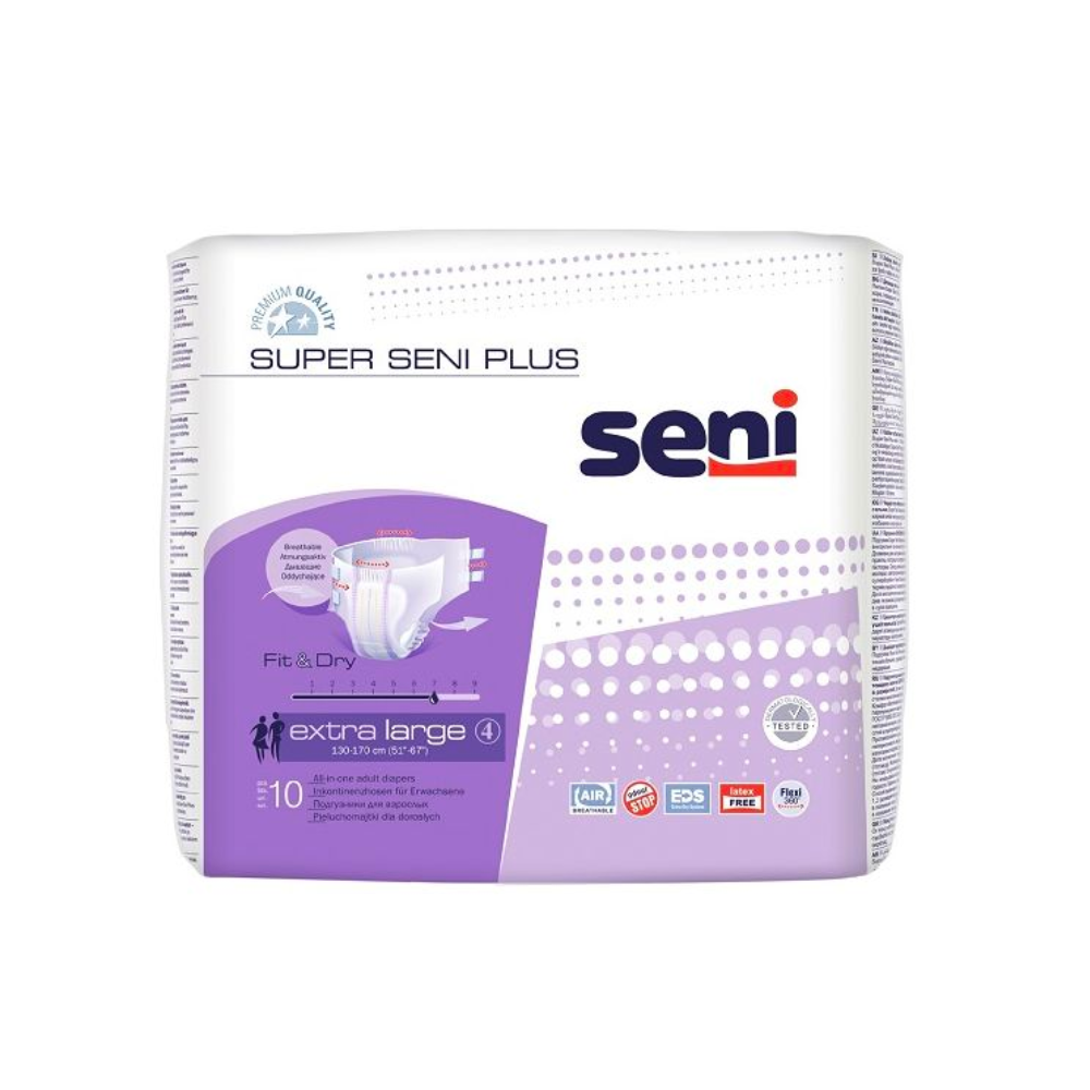 Super Seni Plus Inkontinenzhosen, Größe XS-XL-11