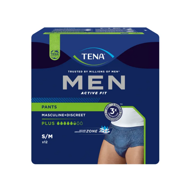 TENA Men Active Fit Pants Plus Inkontinenzpants, blau-zoom-