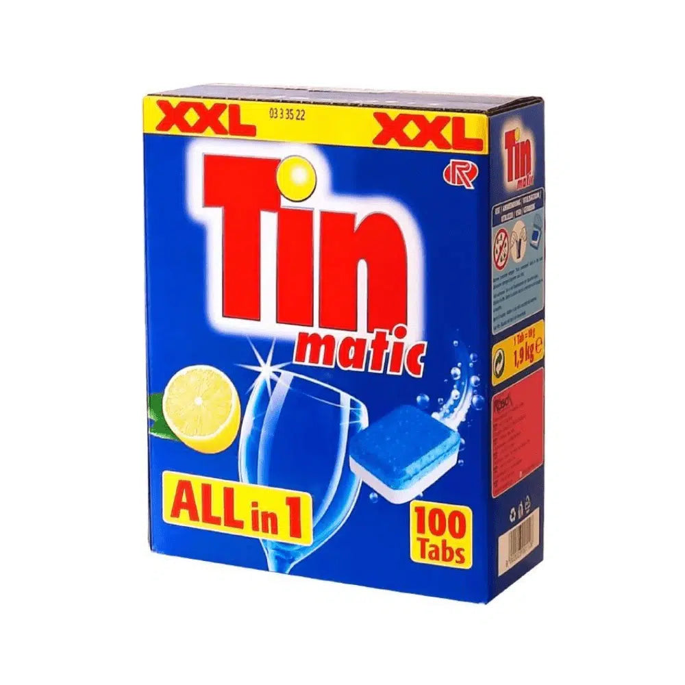 Tin matic All in One Geschirrreinigertabs - 100 Stück | Packung (100 Stück)-1