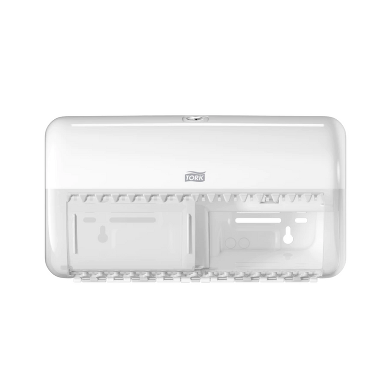 Tork 557000 Spender für Kleinrollen Toilettenpapier Elevation T4 | Packung (1 Stück)-zoom-