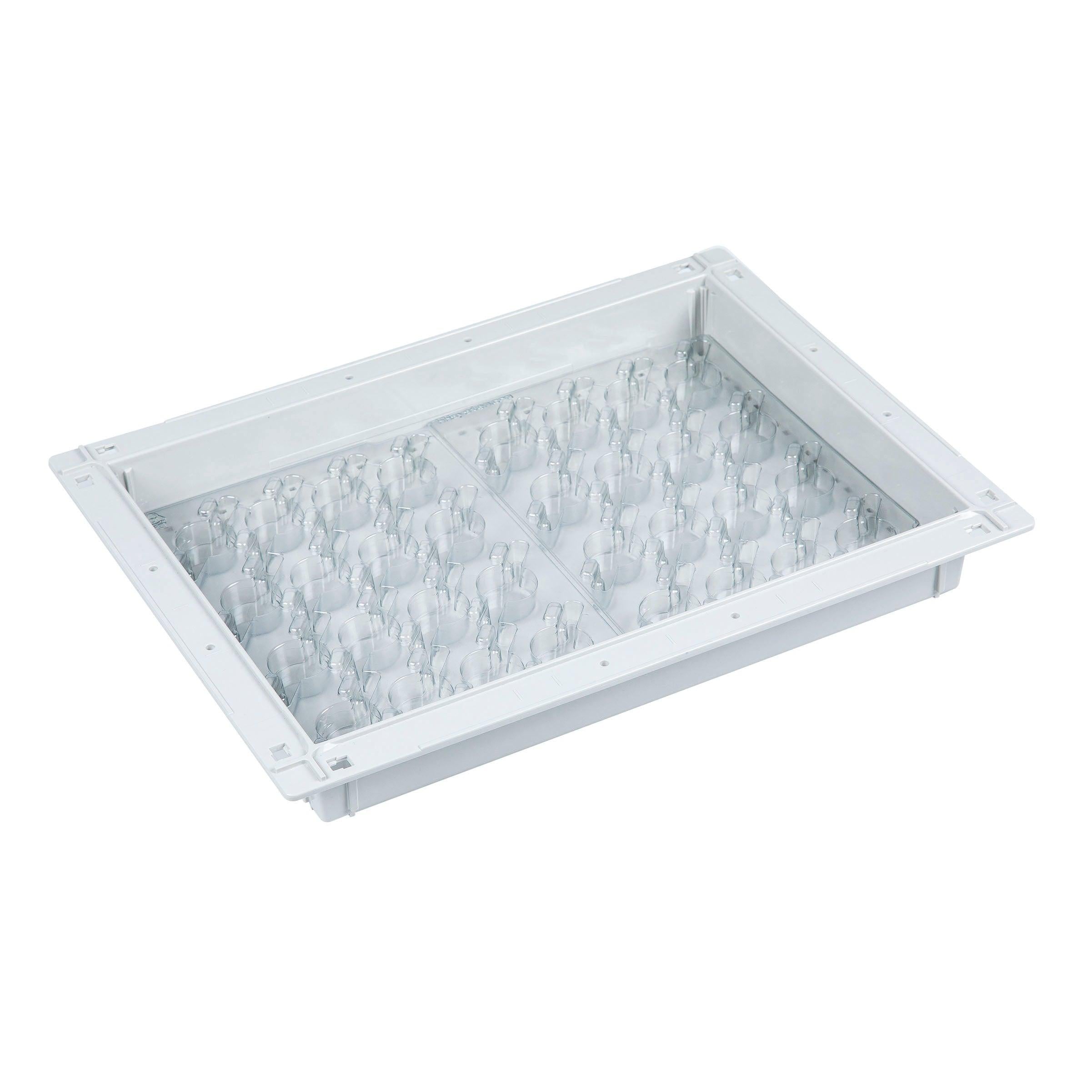 Novocal Verteilermodul Verteilmodul Material ABS Abmessungen: 300 x 400 x 50 mm (BxTxH) für 4 Bewo | Packung (1 Stück)