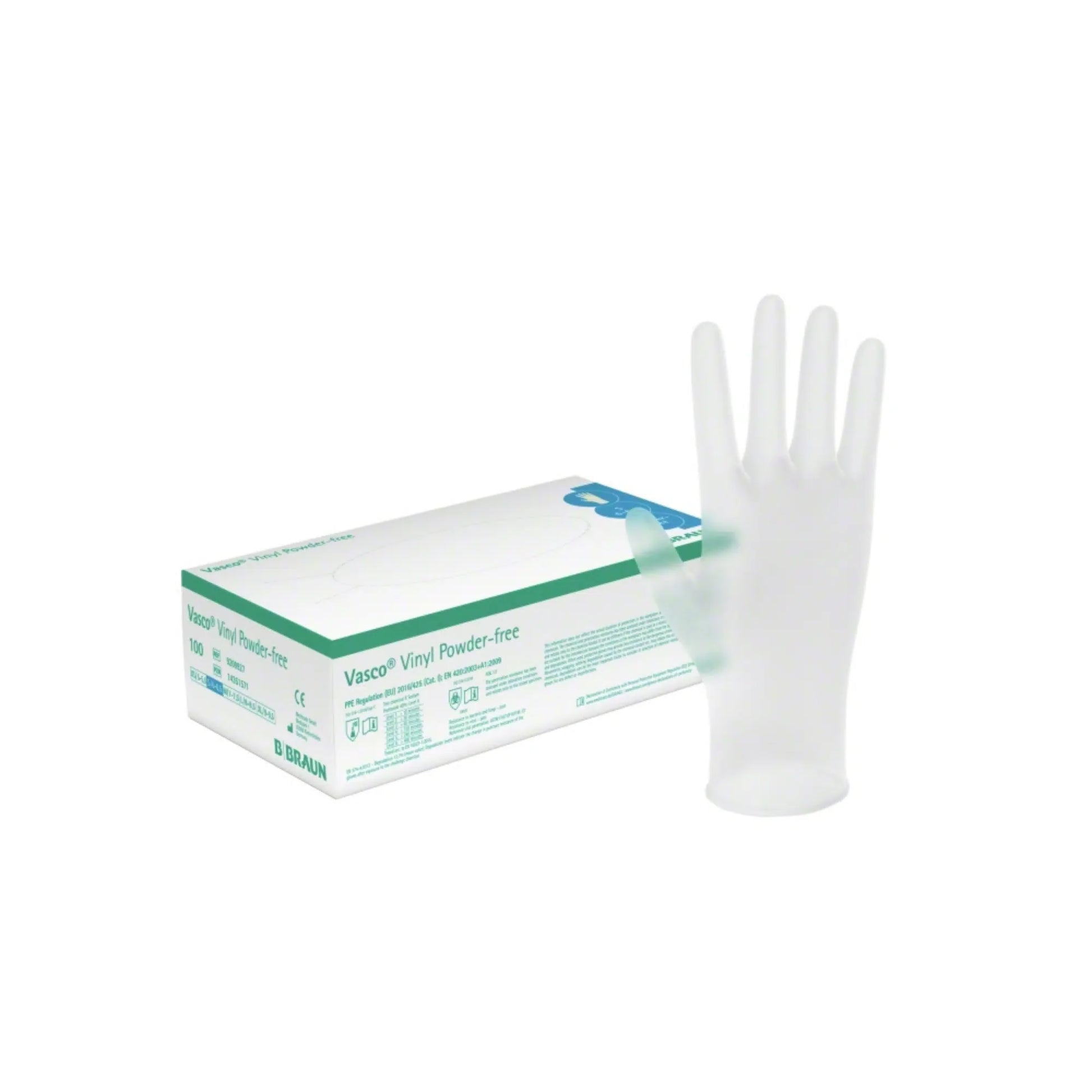 B. Braun Vasco® Vinyl Powder-free Einmalhandschuhe-1