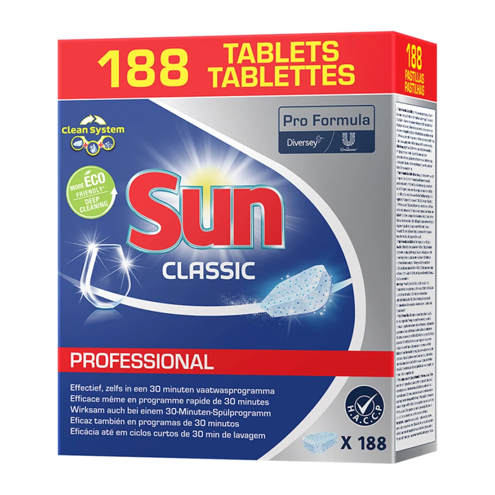 SUN Professional Classic Tabs, Reinigertabs für die Spülmaschine-zoom-2