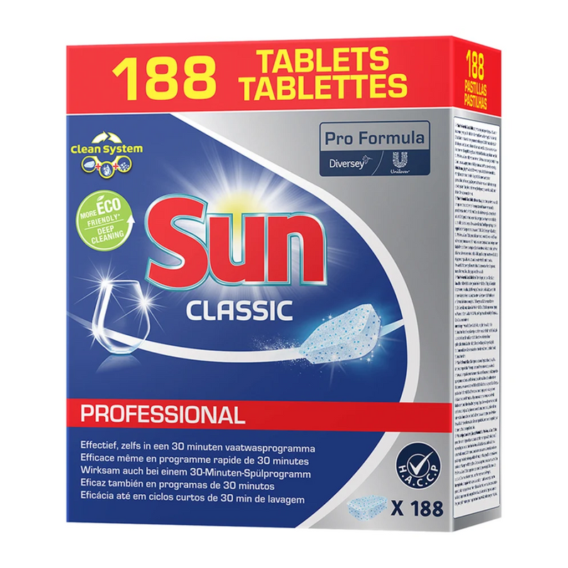 SUN Professional Classic Tabs, Reinigertabs für die Spülmaschine-zoom-