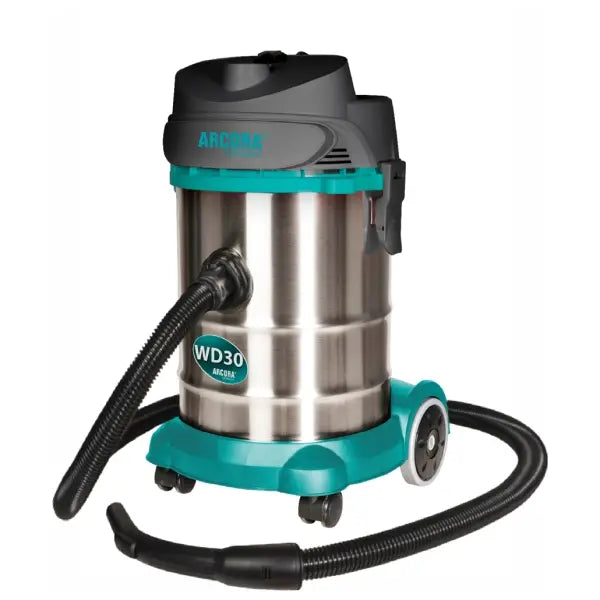 Arcora Wd 30 Leistungsstarker 30 Liter Nass-/Trockensauger Mit Edelstahlgehäuse | 1 Set-1