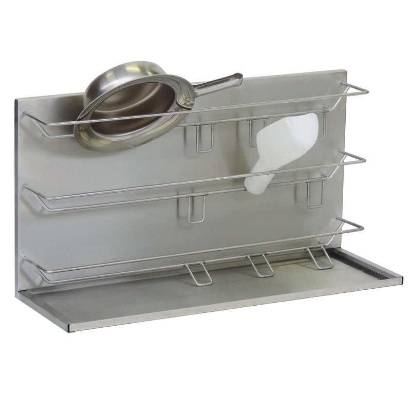 Novocal Wandregal Material: Edelstahl für Steckbecken und Urinflaschen  Gesamtabmessungen: ca. 950 | Packung (1 Stück)-zoom-