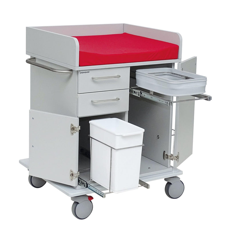 Novocal Wickelwagen Fahrgestell bestehend aus einer  durchgehenden Vollkunststoffplatte.  Diese di | Packung (1 Stück)-zoom-