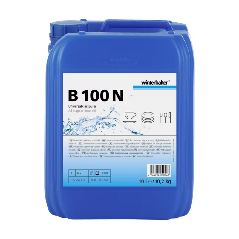 Winterhalter B 100 N Klarspüler 10 Liter | Kanister (1 Stück)-zoom-