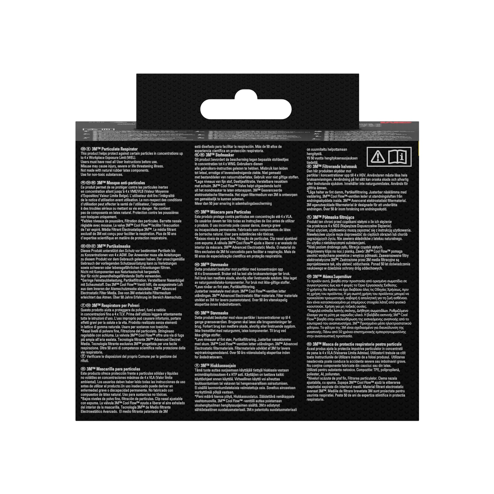 3M™ Partikelmaske 8810, FFP2, ohne Ventil, 3er-Packung | Packung (1 Stück)-4