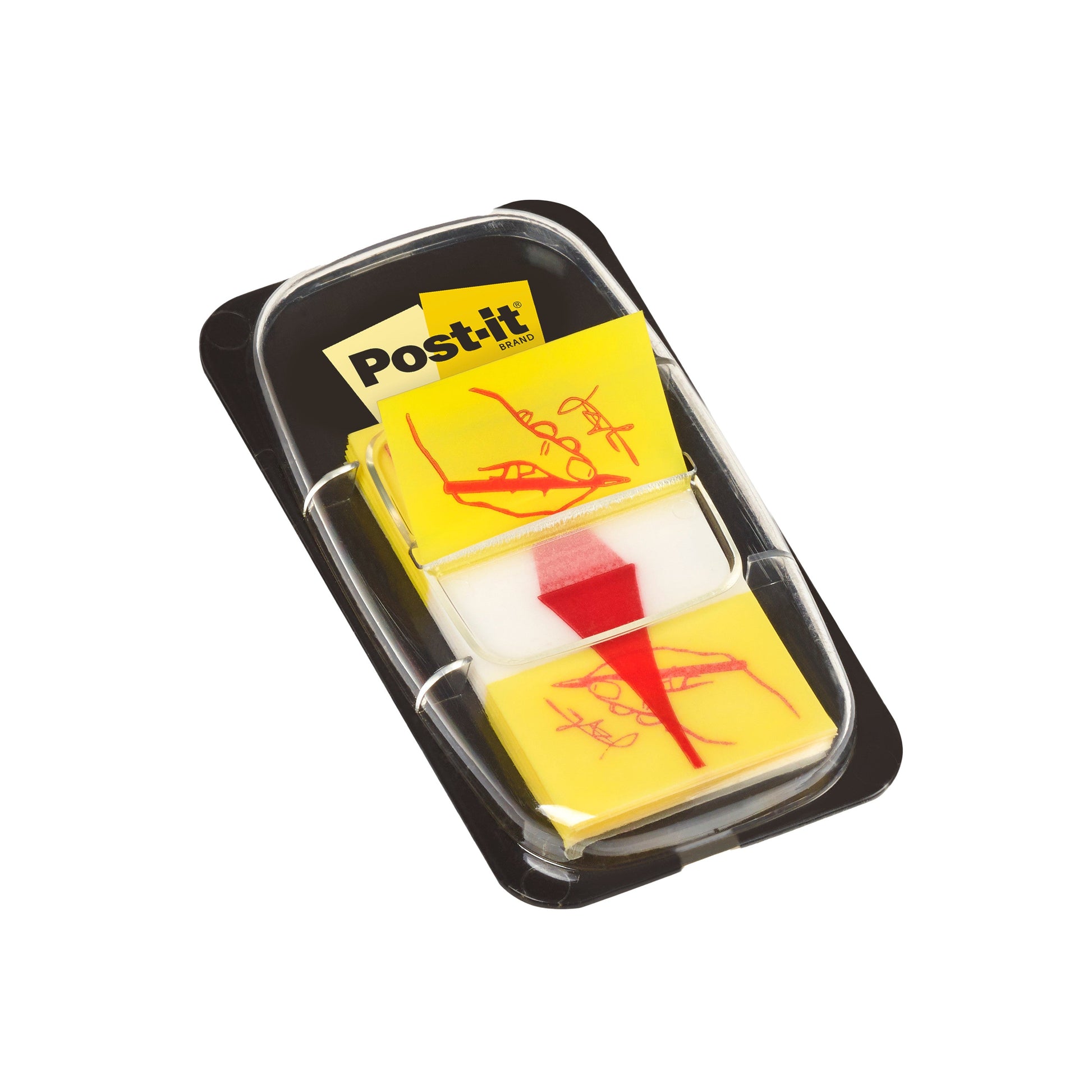 Post-it® Index Haftstreifen, Standard, Gelb, 25,4 mm x 43,2 mm, 50 Haftstreifen/Spender-6