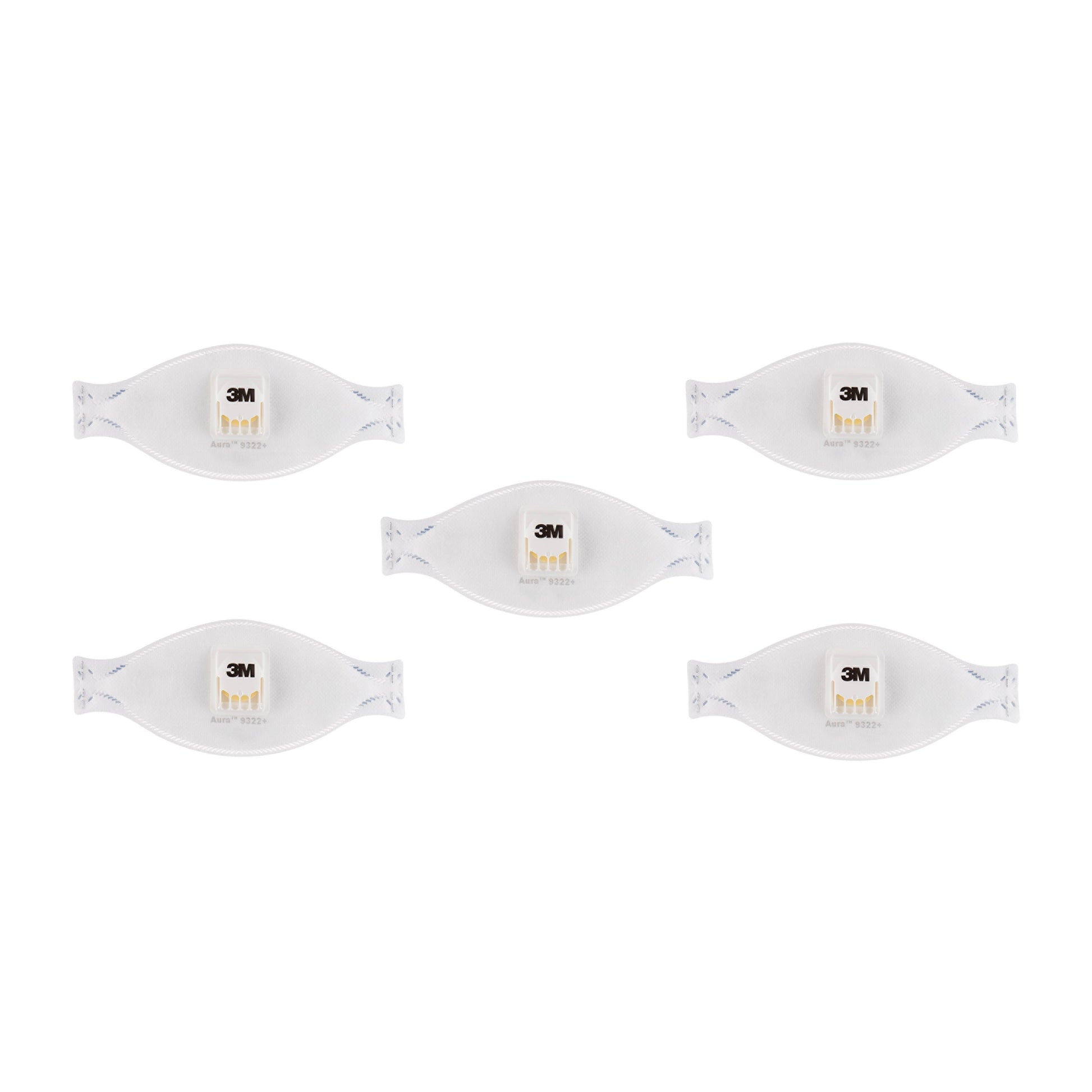 3M™ Aura™ Comfort Cool Flow™ Partikelmaske 9322+, FFP2, mit Ventil-23