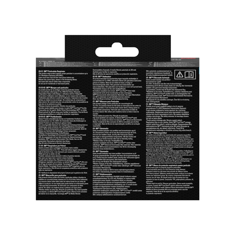 3M™ Cool Flow™ Partikelmaske 8812, FFP1, mit Ventil, 3er-Pack | Packung (1 Stück)-zoom-