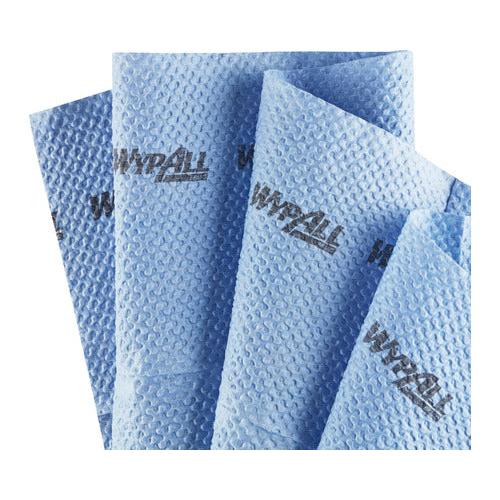 WypAll® ForceMax PowerClean - Viertelgefaltet / Blau - 1 Dispenser Box  x 40 Sheets | Karton (1 Spenderbox)-1