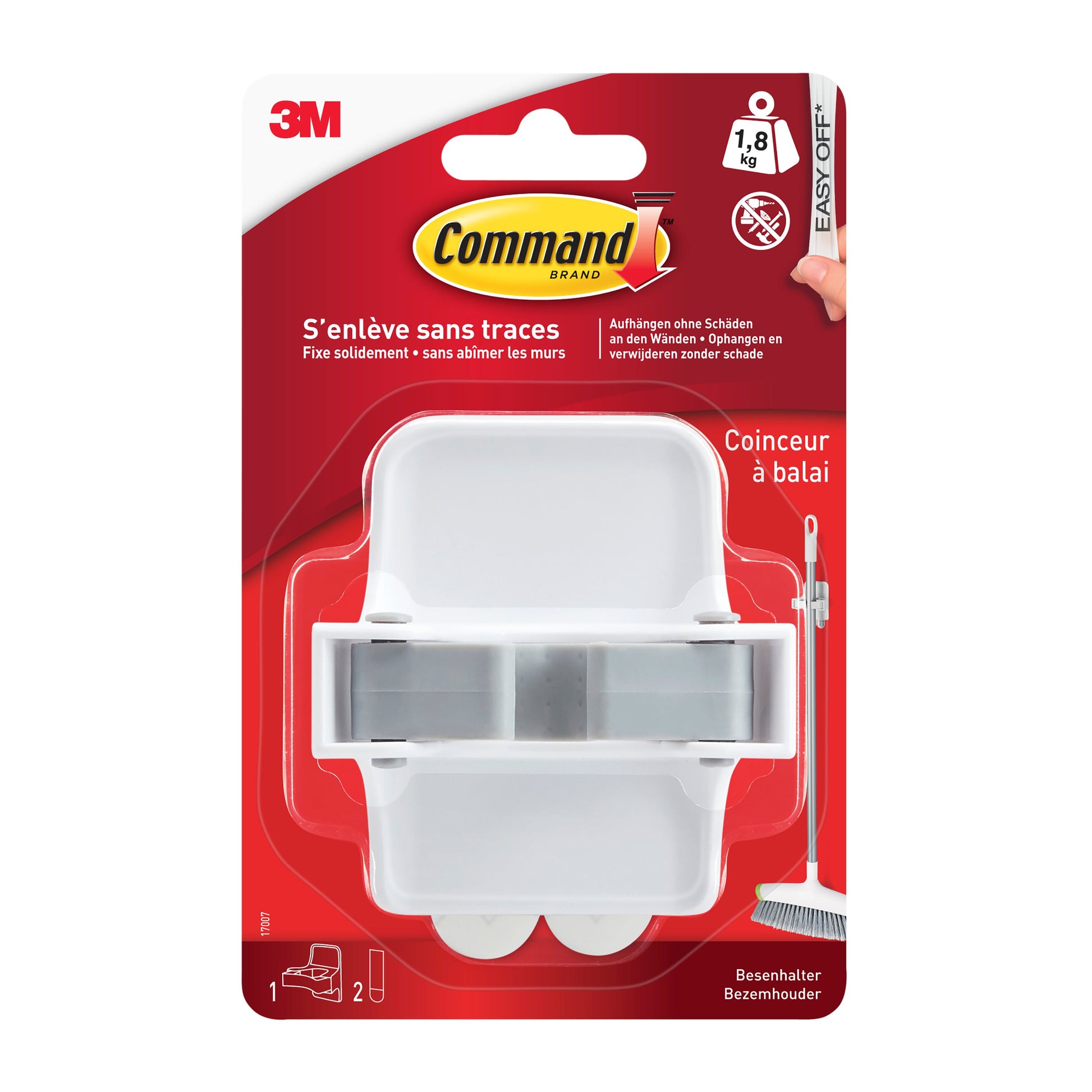 Command™ Besenhalter, 17007-FR | Packung (1 Stück)-1