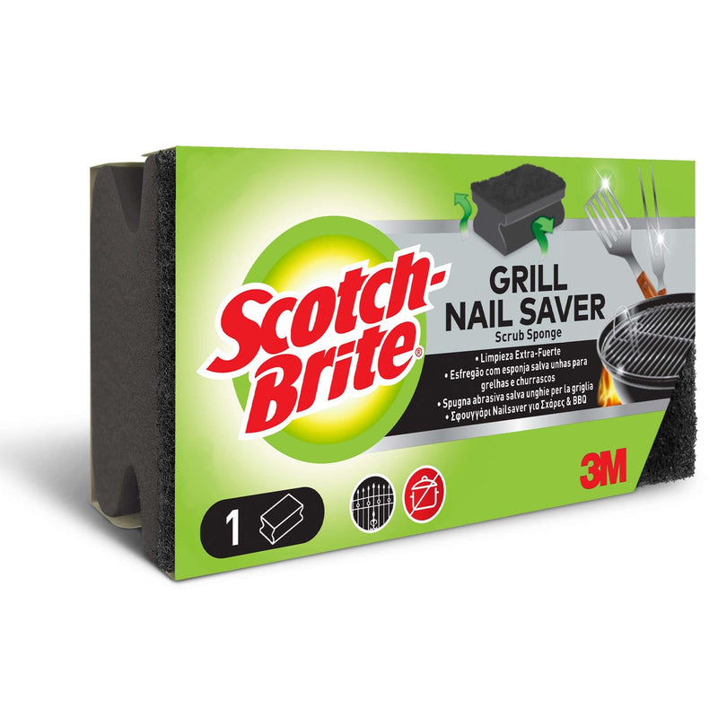 Scotch-Brite® Grill Griffschwamm, 1 Stück pro Packung | Packung (1 Stück)-zoom-