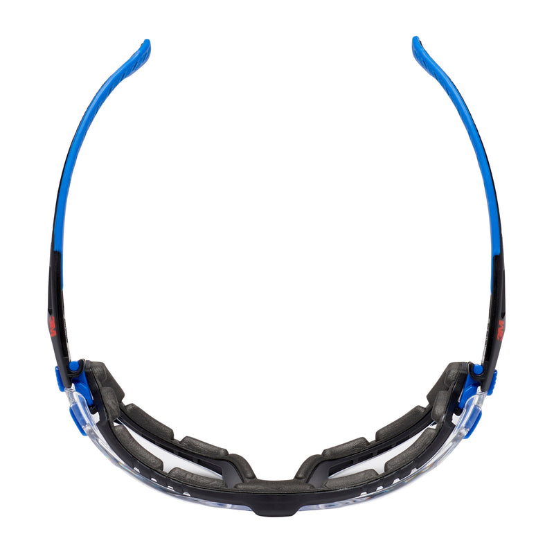 3M™ Solus™ Schutzbrille 1000, Scotchgard™ Protector Antibeschlag-Beschichtung, mit aufsteckbarer Schaumstoffdichtung, Klarsichtscheibe-zoom-