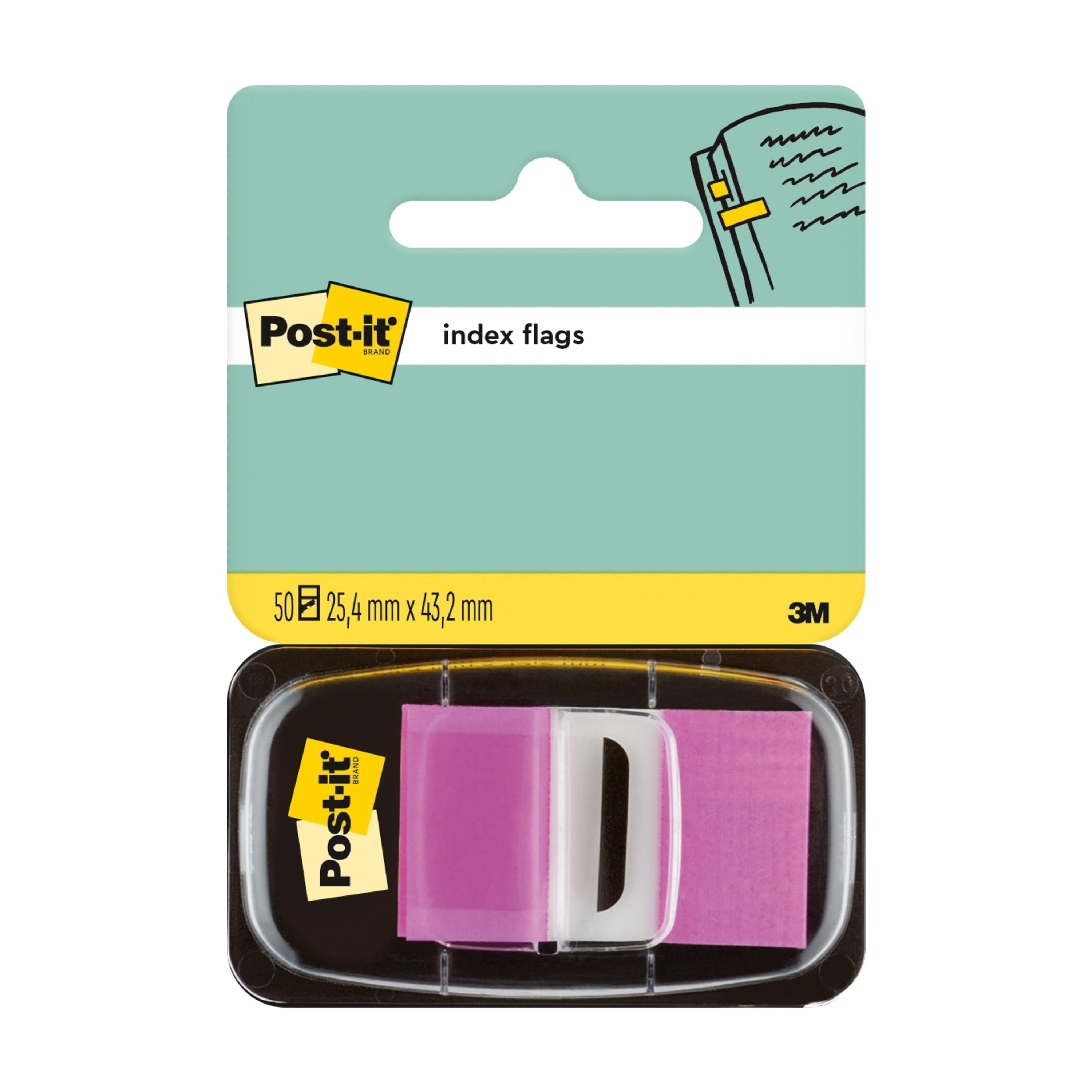 Post-it® Index Haftstreifen, Standard, 25,4 mm x 43,2 mm, 50 Haftstreifen/Spender-zoom-6