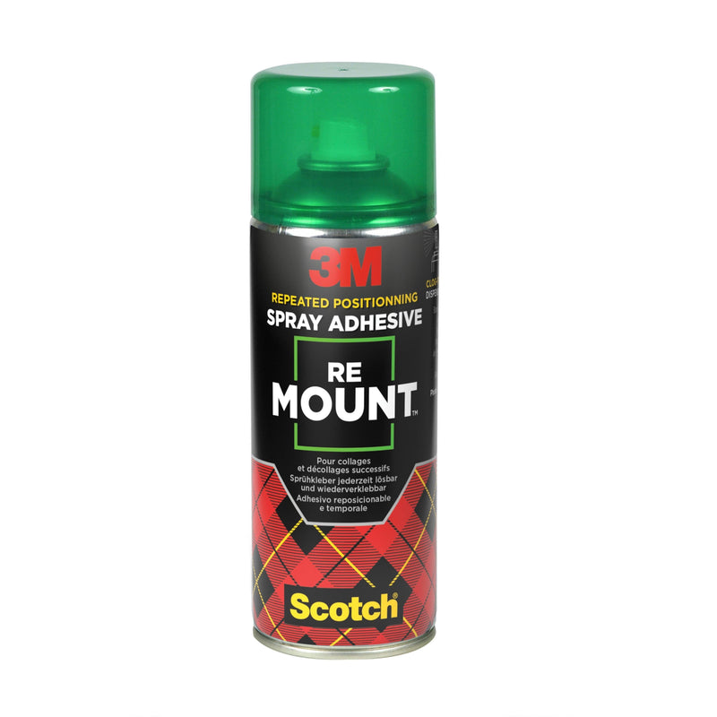 3M™ Scotch® ReMount™ Klebespray, 400 ml, 1 Dose/Packung | Packung (1 Dose)-zoom-
