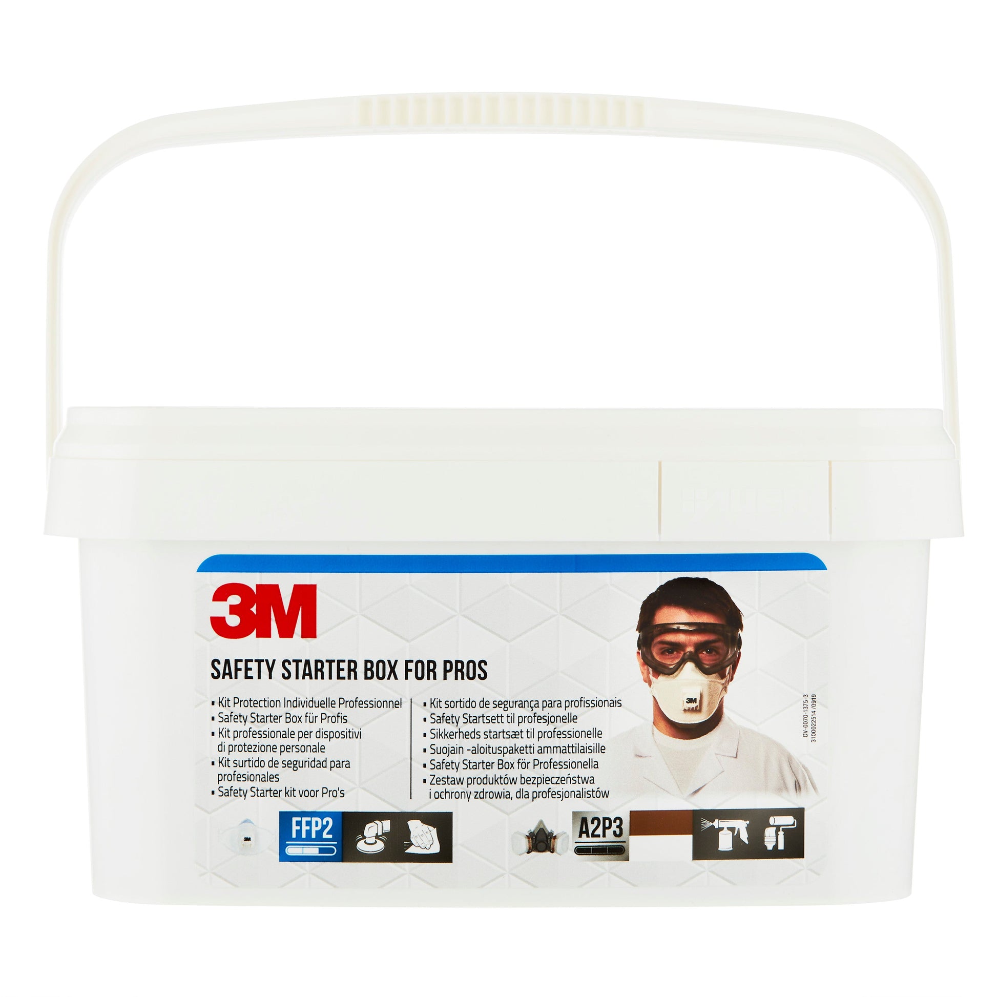 3M™ Arbeitsschutz-Starter-Box für Profis 1000MCWE, Atem-, Augen- und Gehörschutz, 1 Set/Packung | Packung (1 Stück)-1