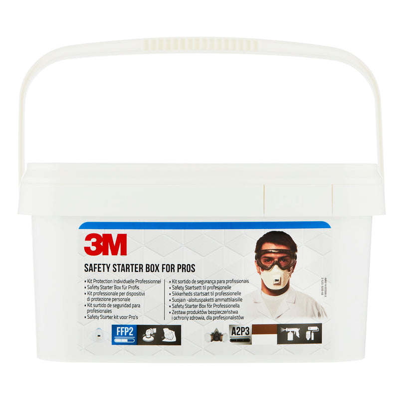 3M™ Arbeitsschutz-Starter-Box für Profis 1000MCWE, Atem-, Augen- und Gehörschutz, 1 Set/Packung | Packung (1 Stück)-zoom-
