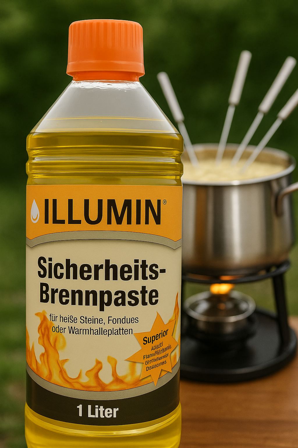 Sicherheitsbrennpaste 1 Liter Illumin Brenngel Kamingel IPA-2